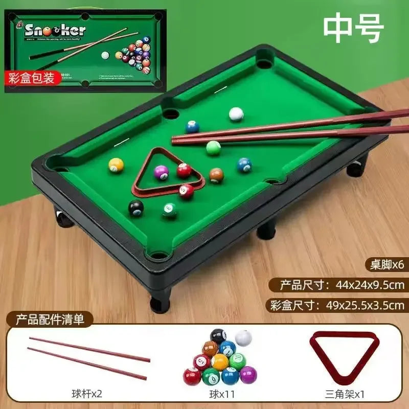 Miniature Desktop Pool Table Interactive Simulation Game