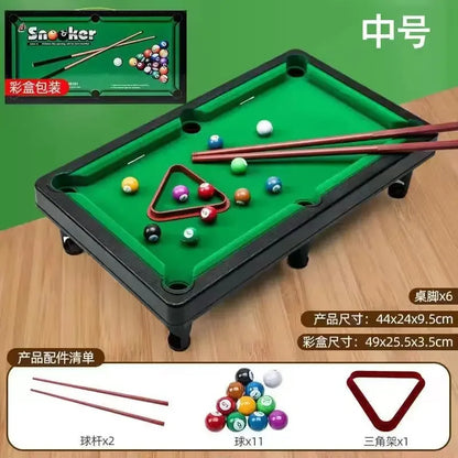 Miniature Desktop Pool Table Interactive Simulation Game