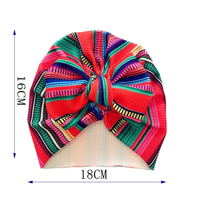 Knot Bow Baby Headbands Toddler Headwraps 6m-18m Baby Turban