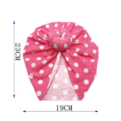 Knot Bow Baby Headbands Toddler Headwraps 6m-18m Baby Turban