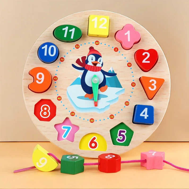 Montessori Wooden Educational Toys for Babies 1-3 Years | Developmental Games and Puzzles for Kids | Ideal Gift for Boys and Girls