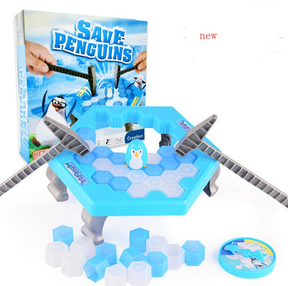 Penguin Ice Breaking Save The Penguin Great Family Toys Gifts Board Game  Game Who Make The Penguin Fall Off Lose This Game