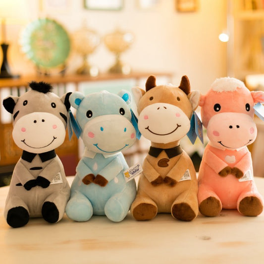 Zebra Family Plush Toy