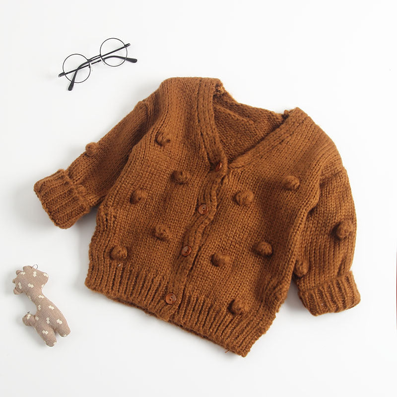 Baby knitted cardigan jacket