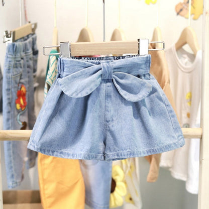 Summer denim shorts