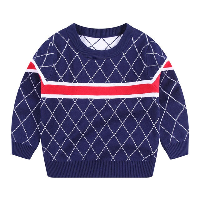 Boys knitwear diamond