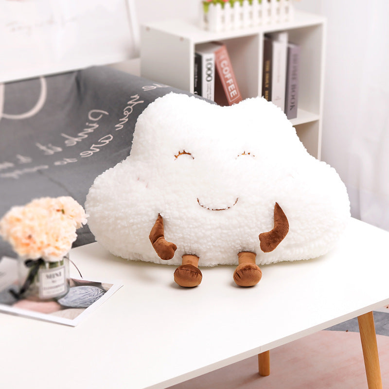 Happy Family Pillow Removable And Washable Plush Toy Home Sofa Decorative Cushion