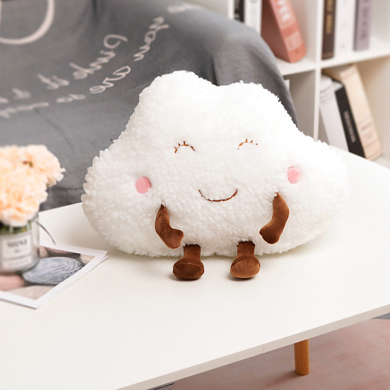 Happy Family Pillow Removable And Washable Plush Toy Home Sofa Decorative Cushion