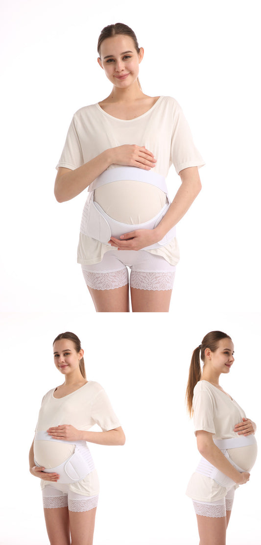 Pregnant Women'S Belly Support Belt During Delivery Period Lumbar Support Breathable Adjustable Third Trimester Protective Belt