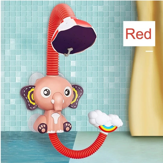 Bath Toys Baby Water Game Elephant Model Faucet Shower Electric Water Spray Toy For Kids Swimming Bathroom Baby Toys