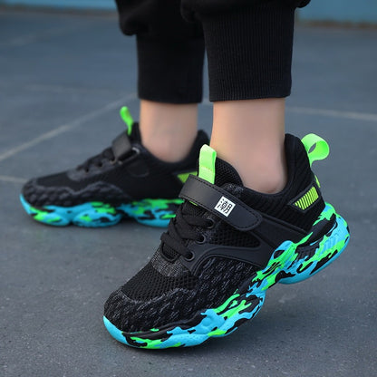 Spring And Summer Mesh Children's Sports Shoes Non-slip Boys Shoes