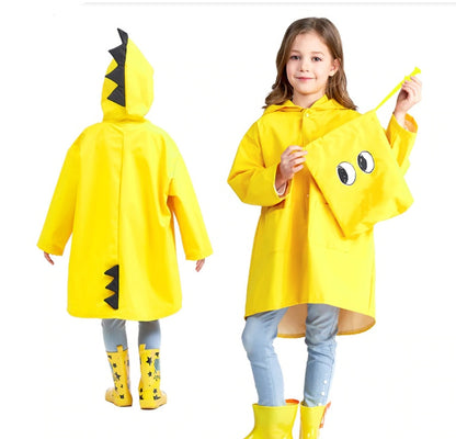 Dinosaur Raincoat for Kids