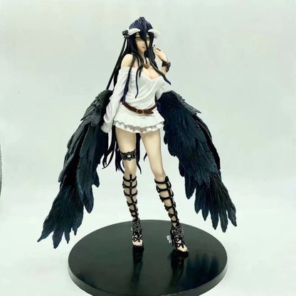 "Overlord III Albedo 21cm Anime Figure - Ainz Ooal Gown Action Figure"