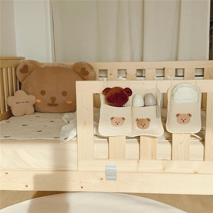 Baby Bottle and Diaper Hanging Bed Storage Organizer