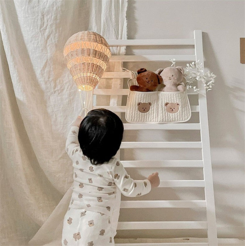 Baby Bottle and Diaper Hanging Bed Storage Organizer