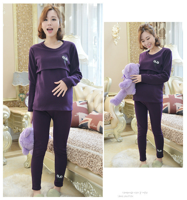 Maternity thermal underwear set