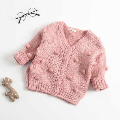 Baby knitted cardigan jacket