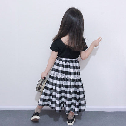 Two-piece half skirt