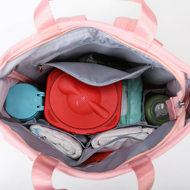 Professional Title: "Compact Diaper Bag Backpack for Busy Moms"