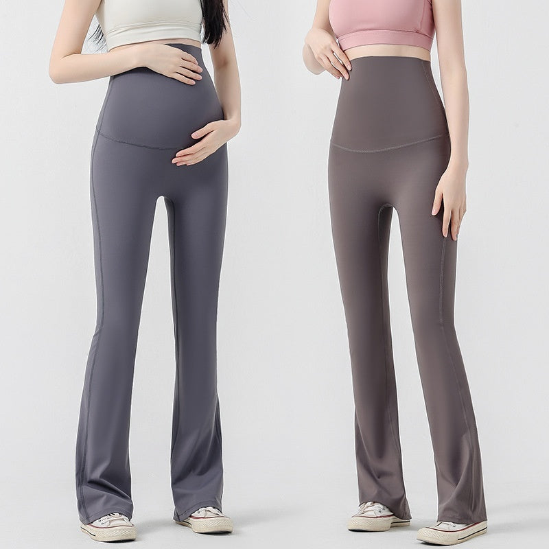 Antenatal Yoga Bell-bottom Pants Outer Wear Casual Slimming