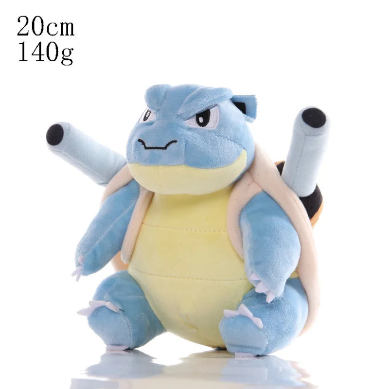 20cm Pokemon Stuffed Plush Toys Pikachu Raichu Jenny Turtle Anime Doll - Kids Birthday & Christmas Gift