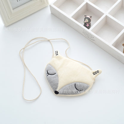 The New South Korean Manufacturers Original Cartoon Small Fox Children Small Satchel Purse