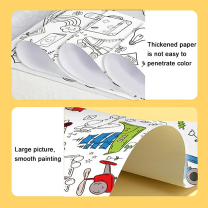 Children's Drawing Roll DIY Graffiti Scroll Educational Toy