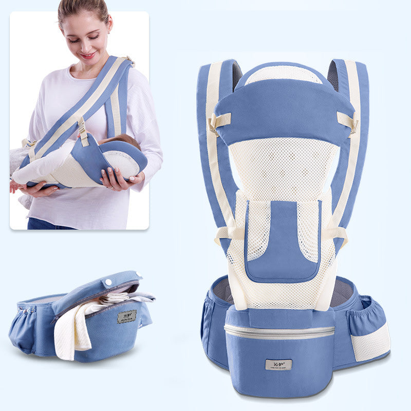 Ergonomic 3-in-1 Baby Hipseat Carrier with Front Facing Feature