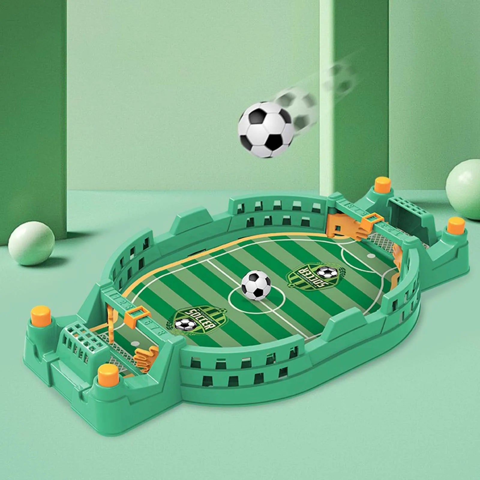 Tabletop Mini Double Battle Soccer Game for All Ages - Ideal Birthday Gift for Kids and Adults