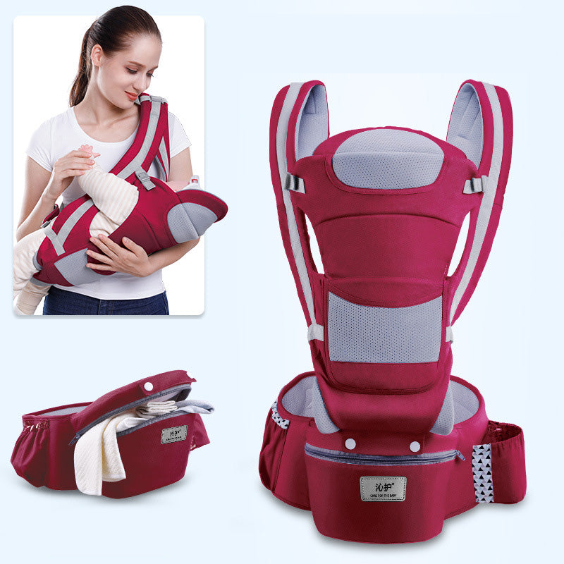 Ergonomic 3-in-1 Baby Hipseat Carrier with Front Facing Feature