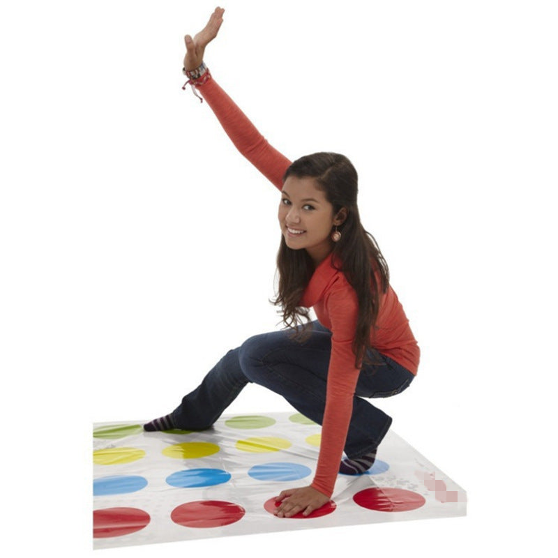 Body twist toy play mat family interaction