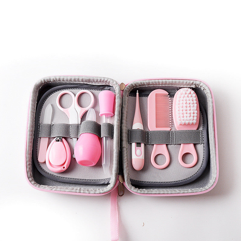 Baby nail clippers thermometer care set