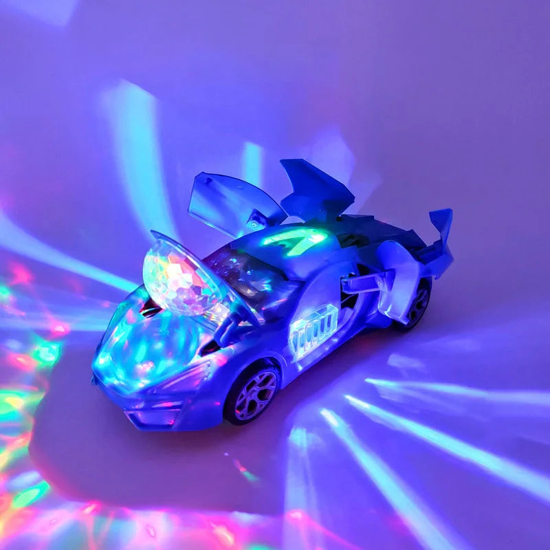 Rotating Electric Police Car Toy - Perfect Christmas or Birthday Gift for Boys and Girls