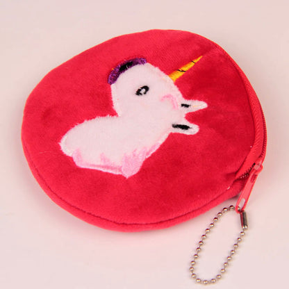 Super Soft Plush Ladies and Children Coin Purse