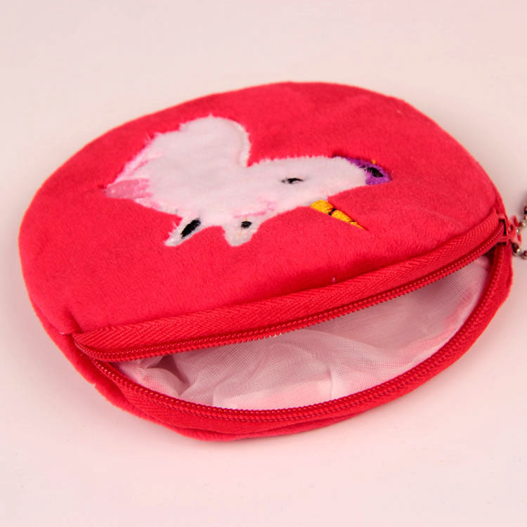 Super Soft Plush Ladies and Children Coin Purse