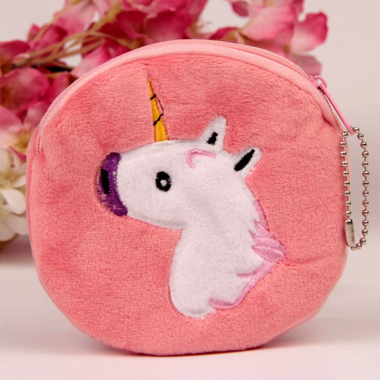 Super Soft Plush Ladies and Children Coin Purse