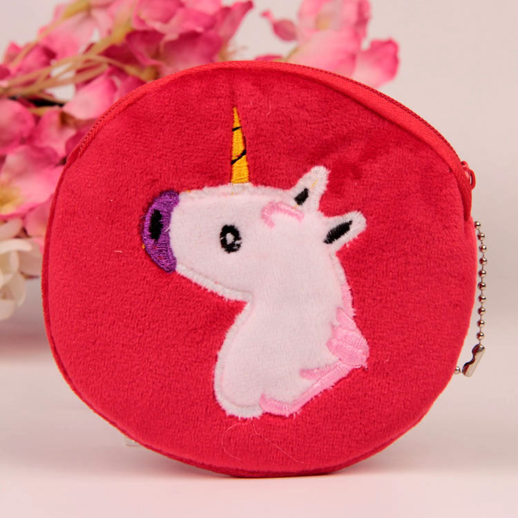 Super Soft Plush Ladies and Children Coin Purse