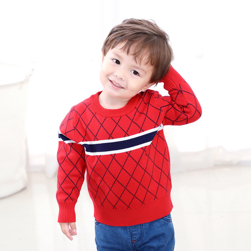 Boys knitwear diamond