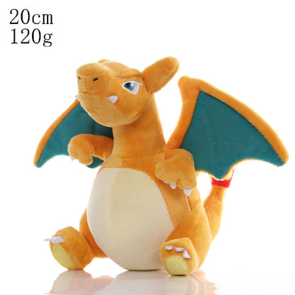 20cm Pokemon Stuffed Plush Toys Pikachu Raichu Jenny Turtle Anime Doll - Kids Birthday & Christmas Gift