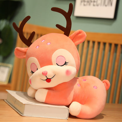 Family Fashion Sika Deer Doll Plush Toy