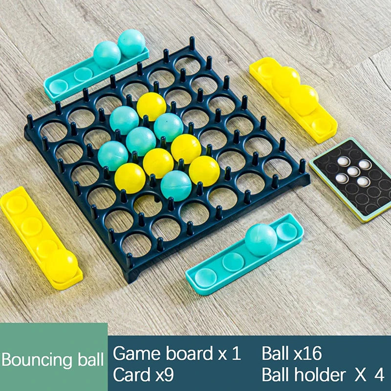 Parent-Child Interactive Ball Bouncing Board Game for Kids