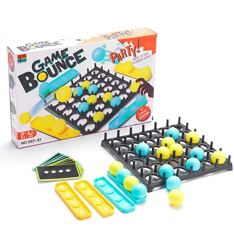 Parent-Child Interactive Ball Bouncing Board Game for Kids