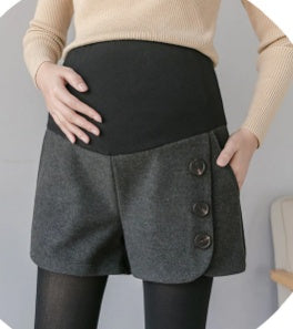 Wool stomach lift shorts