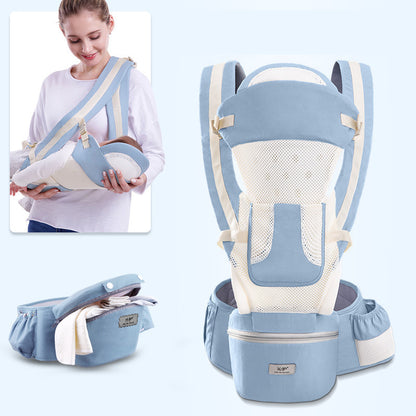 Ergonomic 3-in-1 Baby Hipseat Carrier with Front Facing Feature