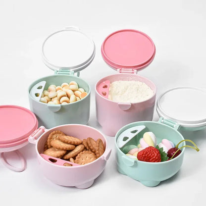 Infant Milk Powder Dispenser and Food Storage Container