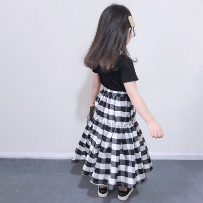 Two-piece half skirt