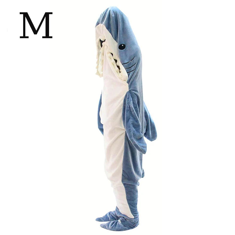 Shark Blanket Pajamas with High Quality Fabric - Perfect Christmas Gift