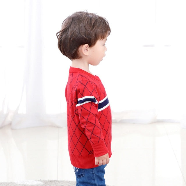 Boys knitwear diamond