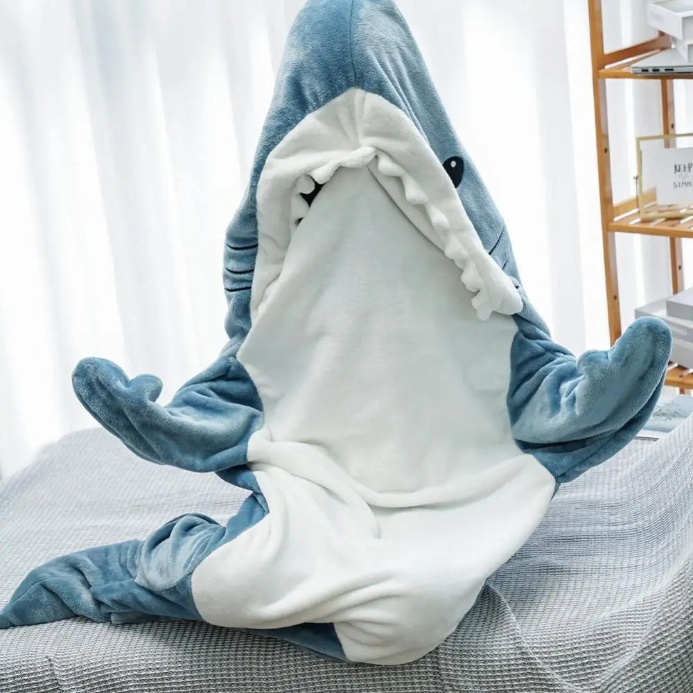 Shark Blanket Pajamas with High Quality Fabric - Perfect Christmas Gift