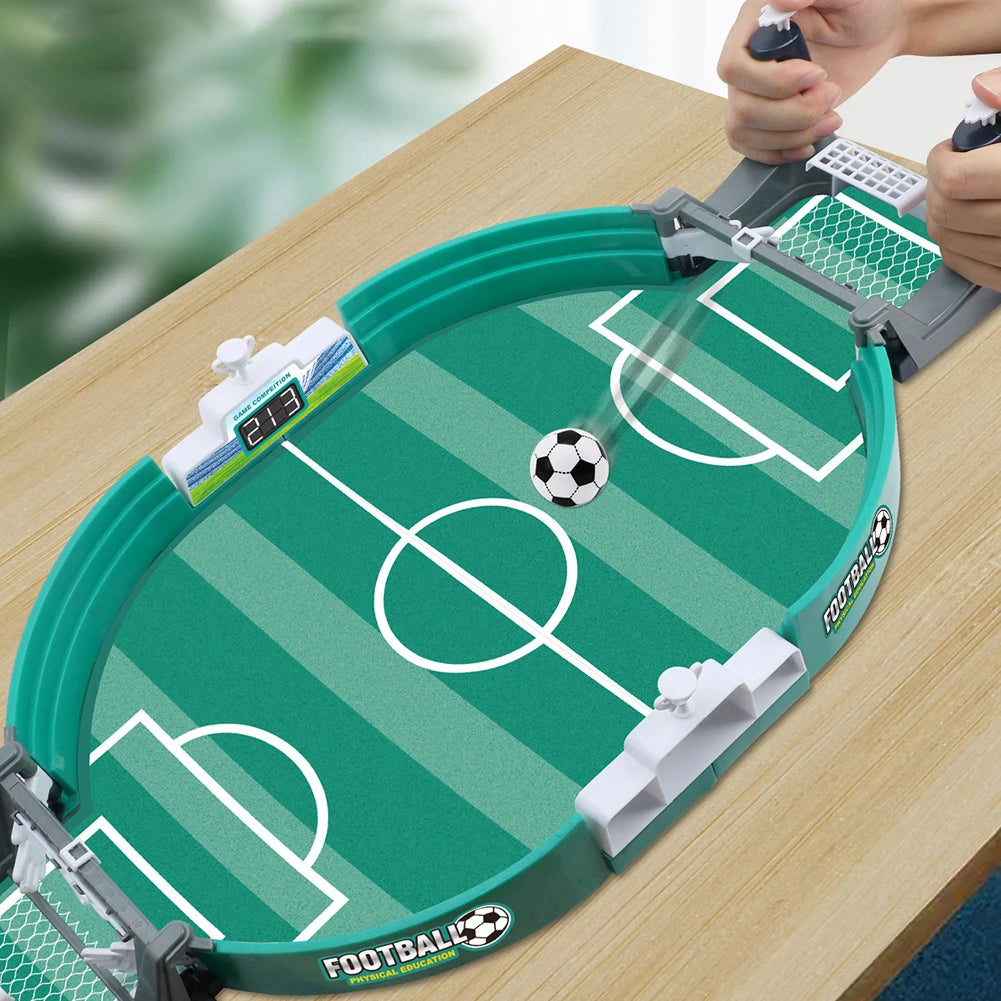 Interactive Mini Table Soccer Game for Children - Easy Installation, Safe & Sturdy - Perfect Parent-Child Activity for Parties - Ideal Gift for Kids